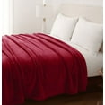 thumbnail image 1 of Berkshire Life LuxeLoft Blanket, Twin, Maroon, 1 of 4