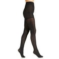 thumbnail image 1 of Berkshire Luxe Opaque Control Top 40 Denier Microfiber Leg Tights, Black, 4741, 1 of 2