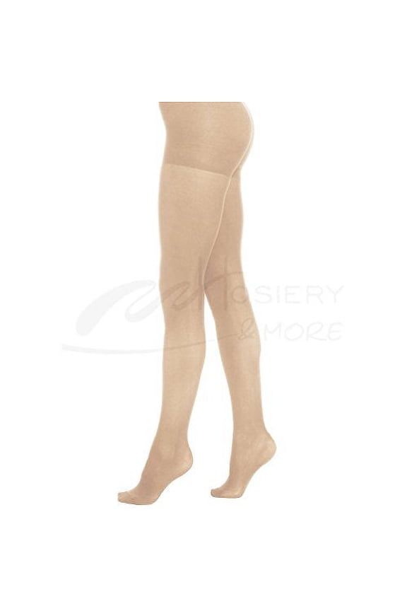 Matte Opaque Control Top Tights 8040 (Petite, Nude)
