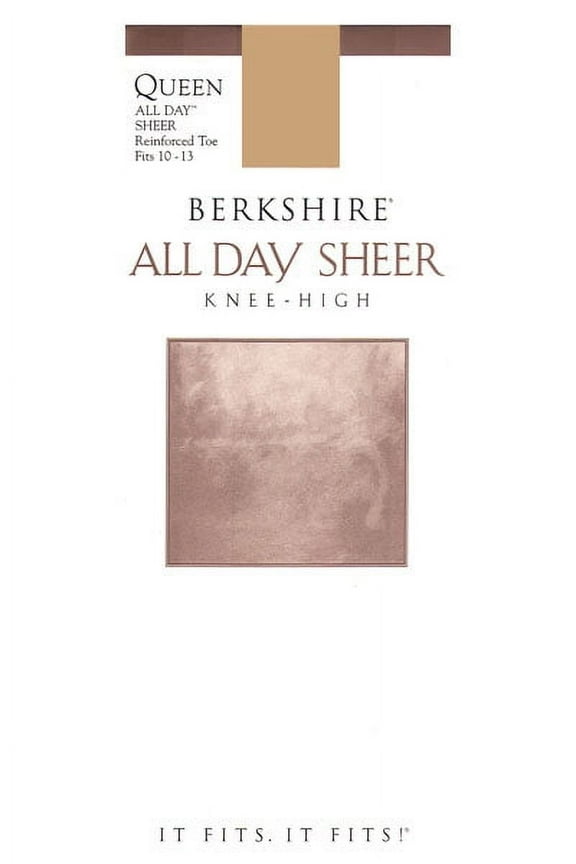 Queen All Day Sheer Knee High 6451