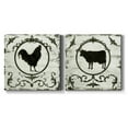 thumbnail image 1 of Berkshire Rooster - Premium Gallery Wrapped Canvas - Ready to Hang Set of 2 - 40 x 40 Each, 1 of 1