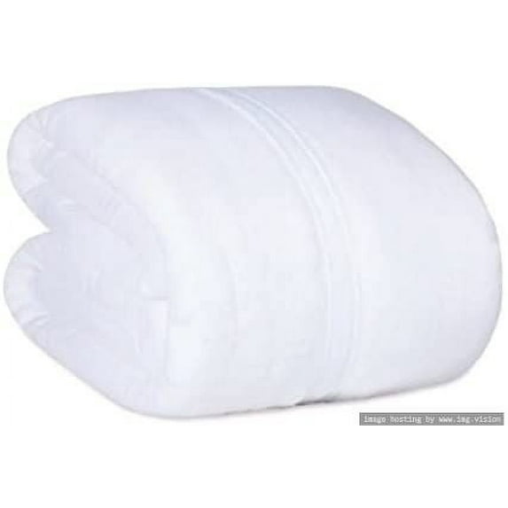 Berkshire Serasoft Plus Plush Polyester Blanket, White Full/Queen