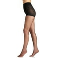 thumbnail image 1 of Berkshire Ultra Sheer Control Top 15 Denier Flatters Pantyhose - Sandalfoot Stockings, Fantasy Black, 4415, 1 of 4