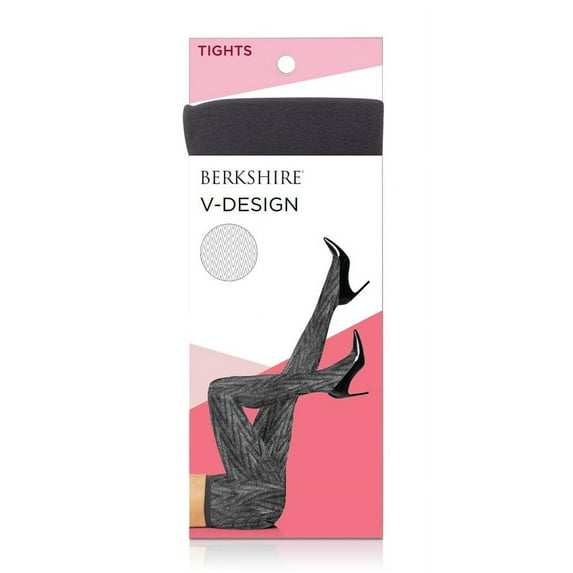 Berkshire V-design with Control Top and Reinforced Toe Tights 4800