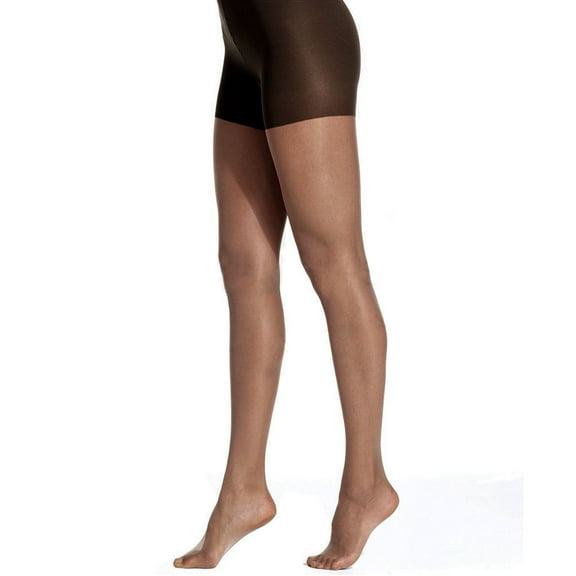 Berkshire Women's Ultra Nude Control Top Pantyhose with Invisible Toe 4523 - Fantasy Black Size P