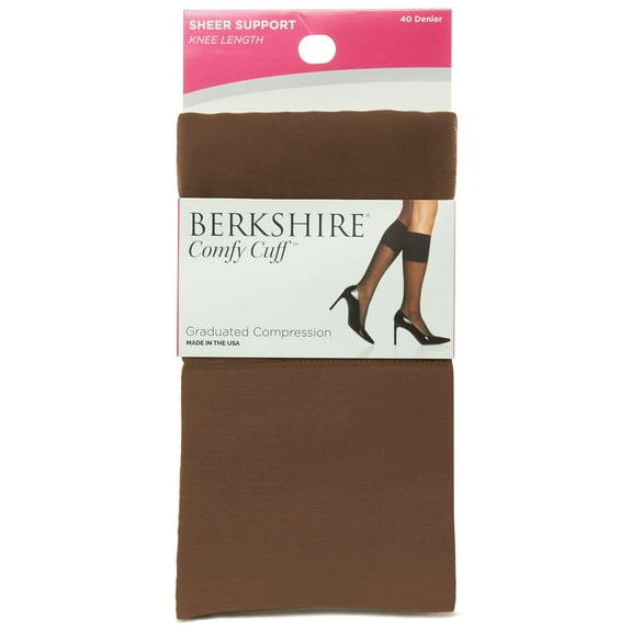 Berkshire Womens Comfy Cuff Graduated Compression Knee Socks Style-5102