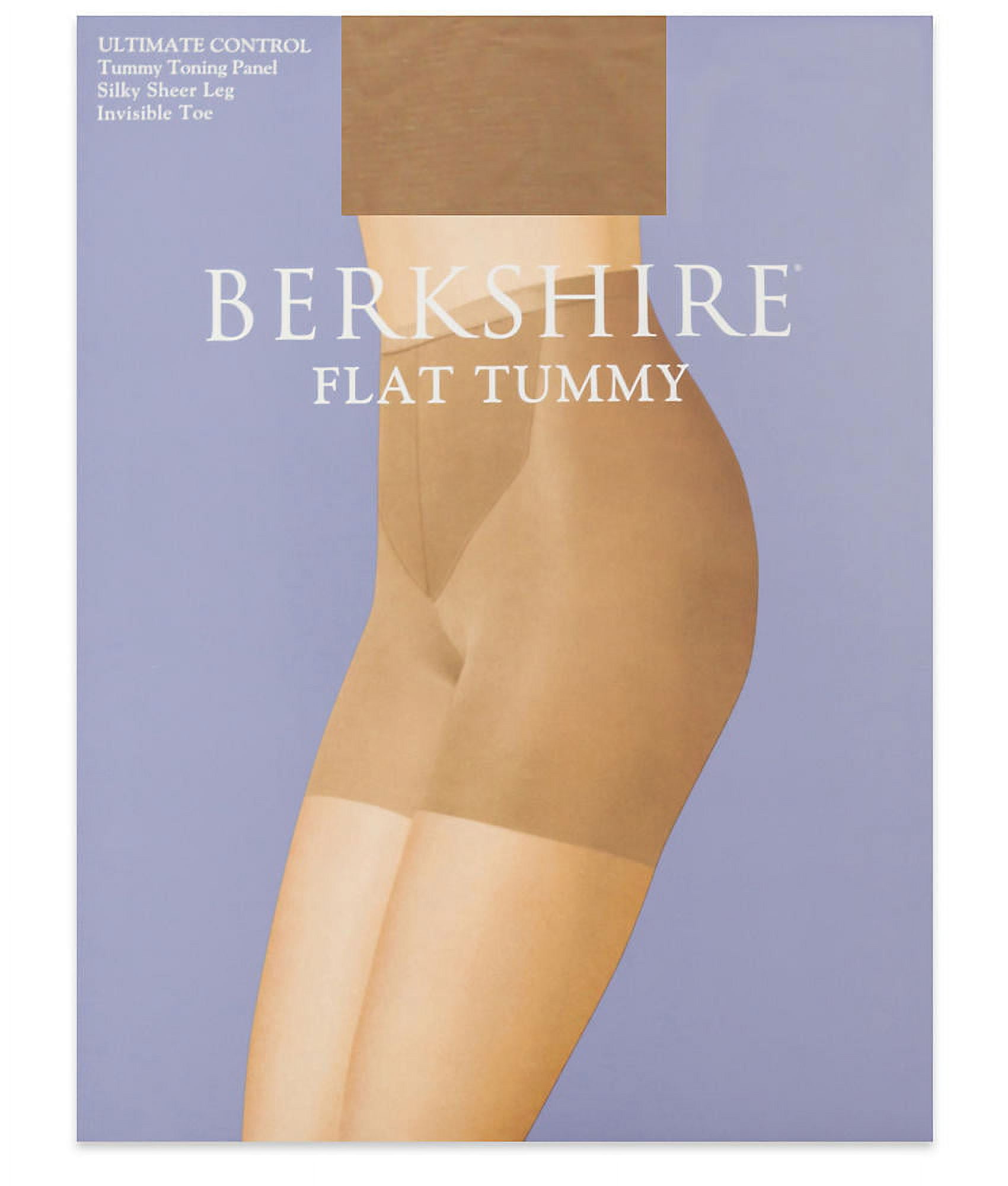 Berkshire Womens Flat Tummy Silky Sheer Pantyhose Style8116