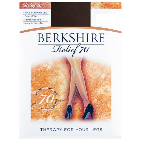 Berkshire Womens Full Graduated Compression Support Pantyhose Style-8100