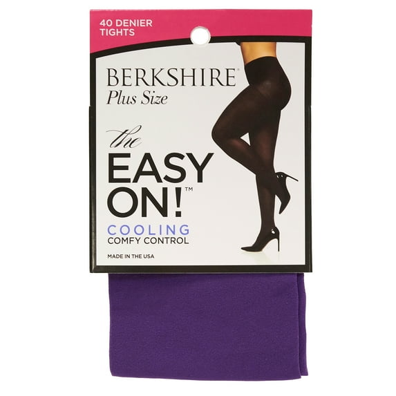 Berkshire Womens Plus Size Easy On Cooling Control Top Tights Style-5035