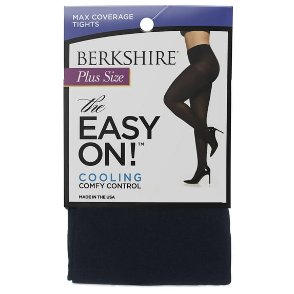 Berkshire Womens Plus Size Easy On Max Coverage Cooling Control Top Tights Style-5036