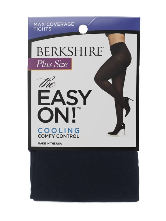 Womens Plus Size Easy On Max Coverage Cooling Control Top Tights Style-5036