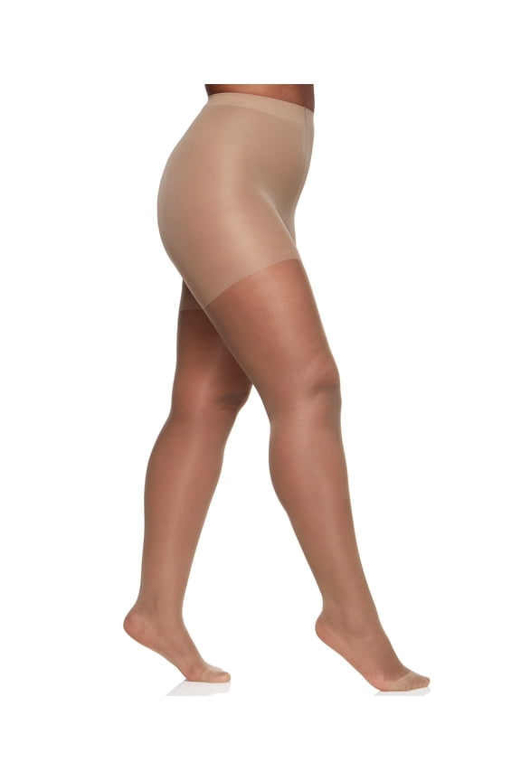 Queen Silky Sheer Control Top Pantyhose 4489