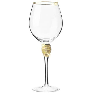 Berkware Crystal Champagne Glass with Gold Rim, Set of 6, 1 - Foods Co.