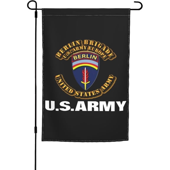Berlin Brigade Outdoor Garden Flag Double Sided Landscape Decorative Flag 12 x 18 Inch