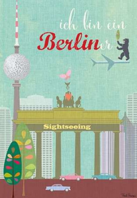 Berlin Canvas Art - Mila Marquis (20 x 28)