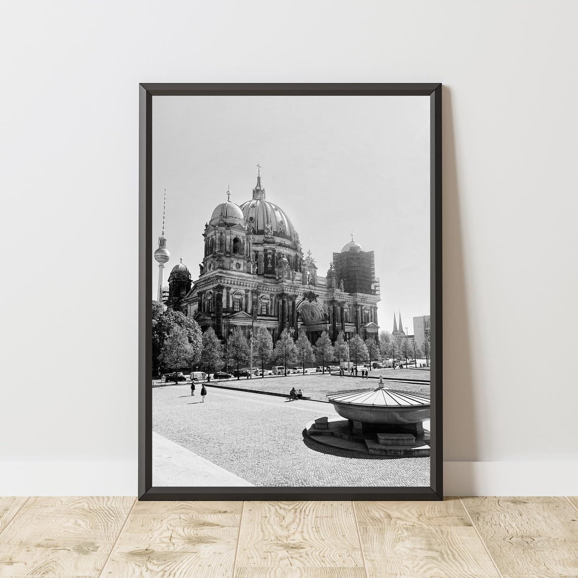 Berlin Cathedral Germany Architecture Travel Poster Unframed Paper ...