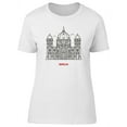 thumbnail image 1 of Berlin City Doodle T-Shirt Women -Image by Shutterstock, Female x-Large, 1 of 2