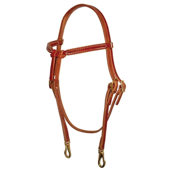 Nrs Knotted Browband Headstall withsnaps