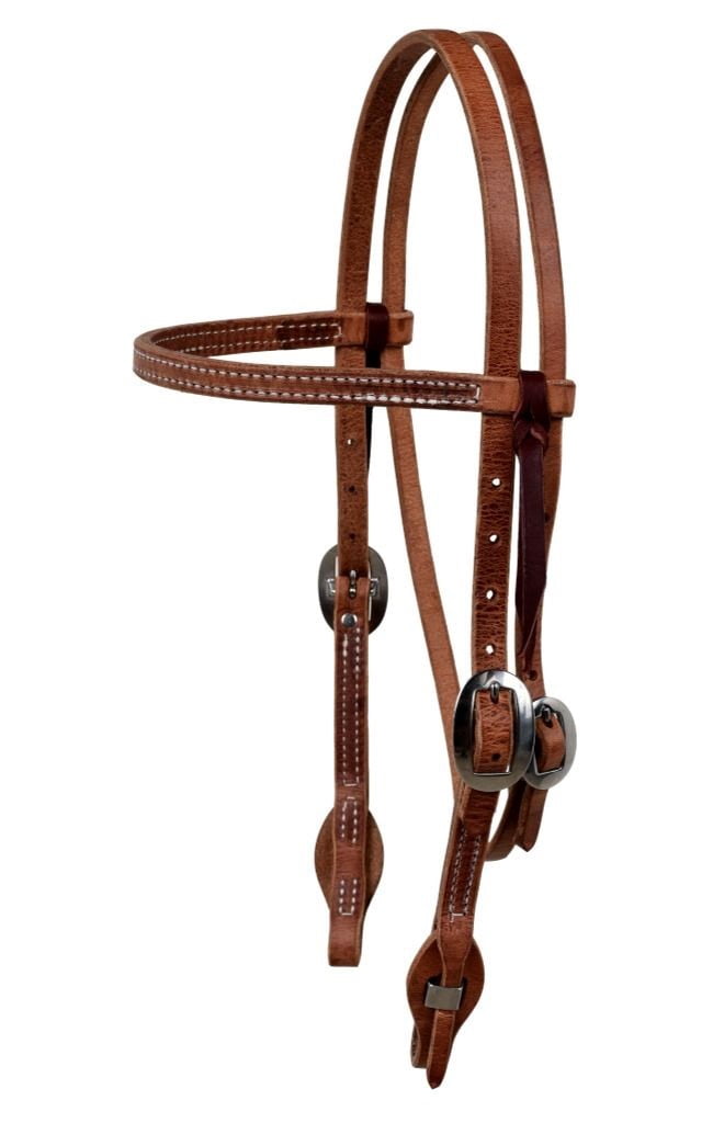 Weaver Leder Prism Classic Leine – 3/4" Breit, Ca. 1,8 M Lang, Rot, Mit Vernickeltem Karabiner