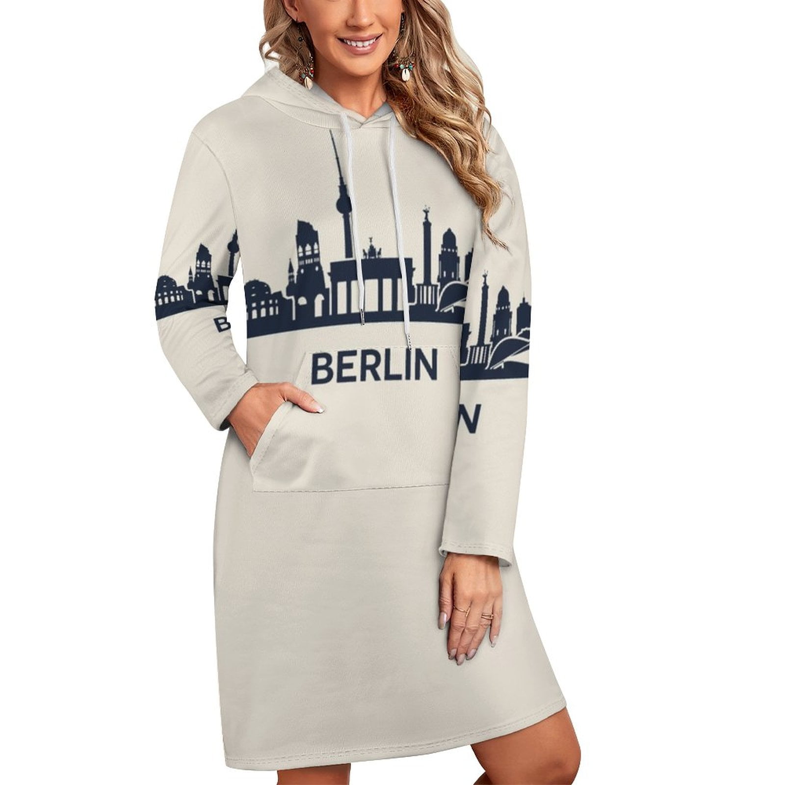 Berlin Dark New Hooded Sweatshirt Unisex Casual Fashion Hoodies Cool
