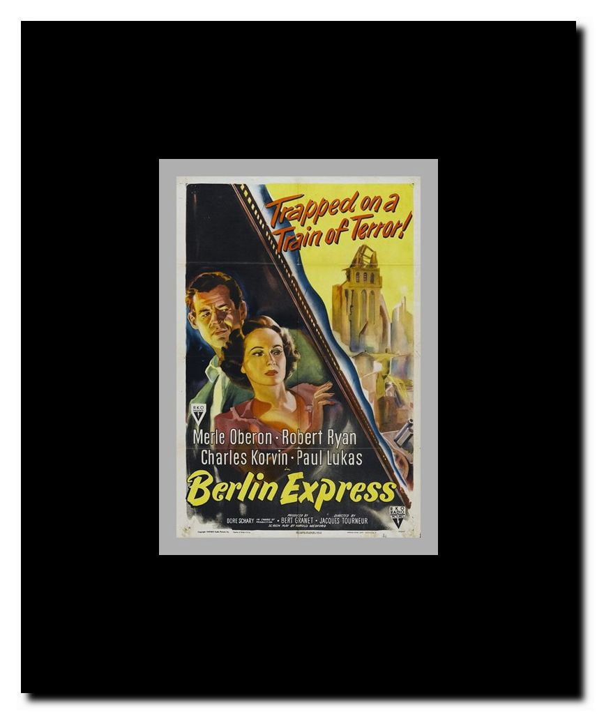 Berlin Express Framed Movie Poster