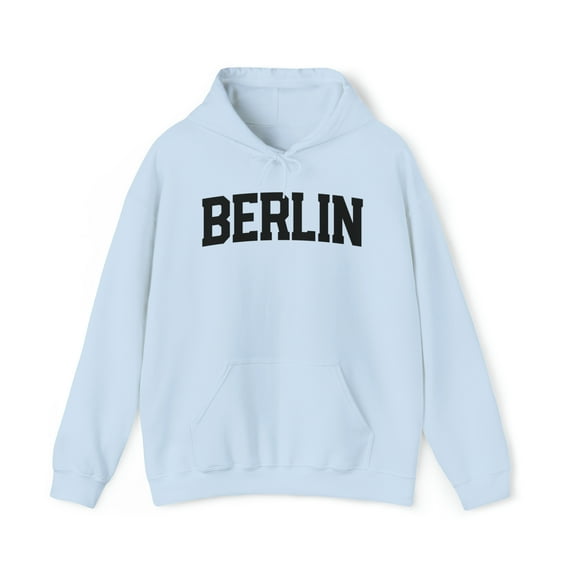 Berlin Germany Moving Away Hoodie, Gifts, Hooded Sweatshirt
