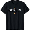 thumbnail image 1 of Berlin Germany Retro Vintage T-ShirtMen and women, Black T-shirt, size: Extra large S-4XL, 1 of 4