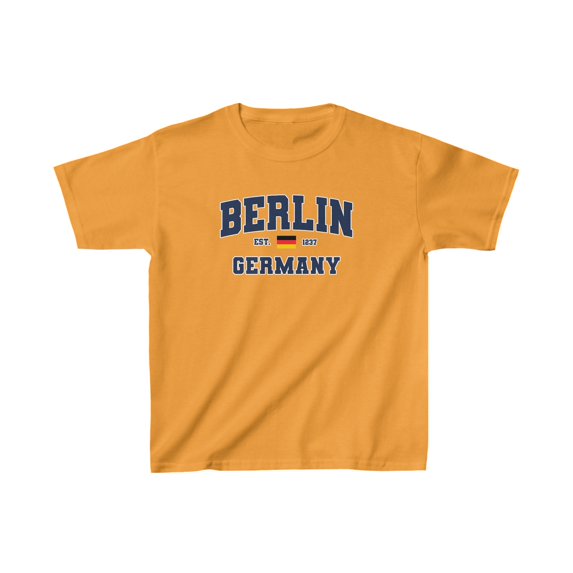 Berlin Germany Trip Vacation Kids Shirt Gifts Youth Tee Tshirt