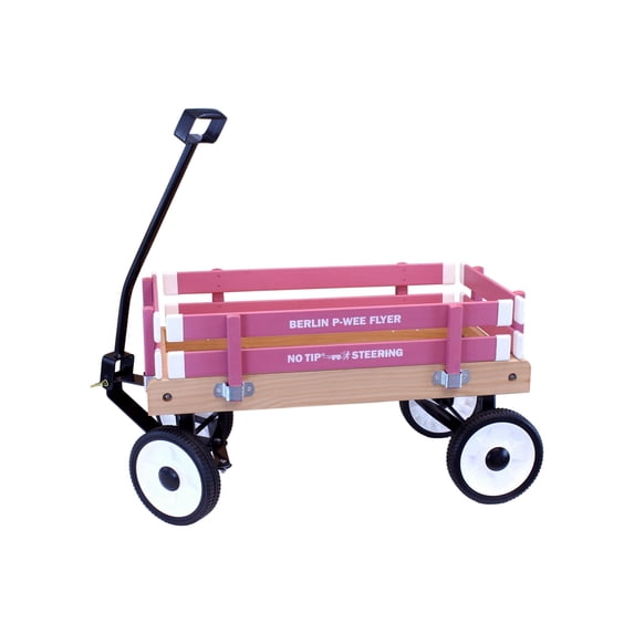 Berlin P-Wee Wagon by AmishToyBox.com - Model F257 - Amish Made in Ohio, USA Pink