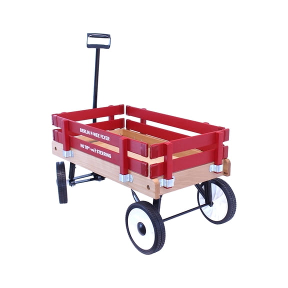 Berlin P-Wee Wagon by AmishToyBox.com - Model F257 - Amish Made in Ohio, USA Red