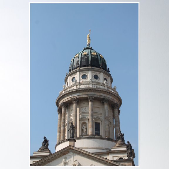 Berlin Poster Wall Art, Modern Wall Decor, 12x18 UNFRAMED