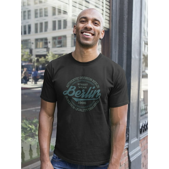 Berlin Superior Quality Original T-Shirt Men -Image by Shutterstock, Male Large