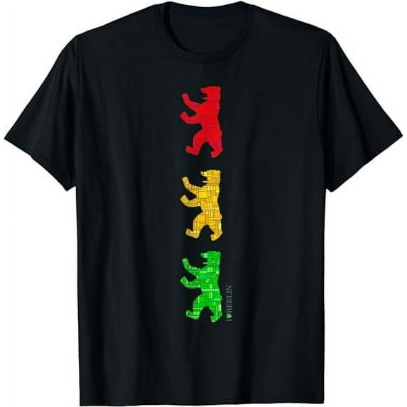 Berlin T-Shirt - Berlin Bear Shirt - I Love Berlin T-Shirt