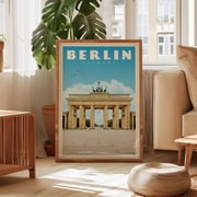 Berlin Vintage Wall Art Germany Travel Wall Decor World Traveler Art Deco Prints Sentimental Gift For Traveller Wanderlust