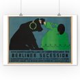 thumbnail image 1 of Berliner Secession Vintage Poster (artist: Heine) Germany c. 1915 (9x12 Art Print, Wall Decor Travel Poster), 1 of 1