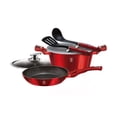 thumbnail image 1 of Berlinger Haus 6-Piece Kitchen Cookware Set Burgundy Collection, 1 of 4