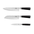 thumbnail image 1 of BerlingerHaus 3 Piece Knife Set, Knives Set for Kitchen, Black Wood, 1 of 8