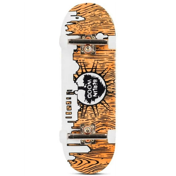Berlinwood Fingerboard Complete - BW Skyline GITD Orange, 36mm
