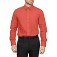 thumbnail image 1 of Berlioni Classic Regular Fit Solid Button Up Long Sleeve Pocket Work Dress Shirt, 1 of 5
