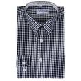 thumbnail image 1 of Berlioni Italy Boys Junior Kids Toddler Checkered Long Sleeve Dress Shirt (AW-1087-5,16), 1 of 1