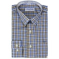 thumbnail image 1 of Berlioni Italy Boys Junior Kids Toddler Checkered Long Sleeve Dress Shirt (AW-573,8), 1 of 1