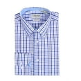 thumbnail image 1 of Berlioni Italy Men's & Boy's Father & Son Checkered Plaid Dress Shirt, 1 of 4