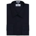 thumbnail image 1 of Berlioni Italy Men's Long Sleeve Solid Premium Dress Shirt, 1 of 4