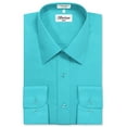 thumbnail image 1 of Berlioni Italy Men's Long Sleeve Solid Premium Dress Shirt, 1 of 4