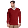 thumbnail image 1 of Berlioni Italy Men's Slim Fit Microfiber V-Neck Dress Pullover Sweater, 1 of 1