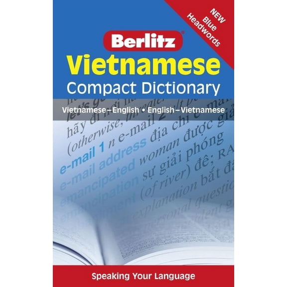Pre-Owned Vietnamese Compact Dictionary (Berlitz Compact Dictionary), 9789812469526, 9812469524, Paperback, Bilingual edition