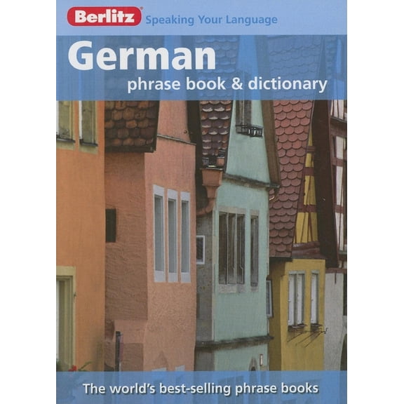 Pre-Owned Berlitz German Phrase Book & Dictionary, by Berlitz, (Paperback), English
