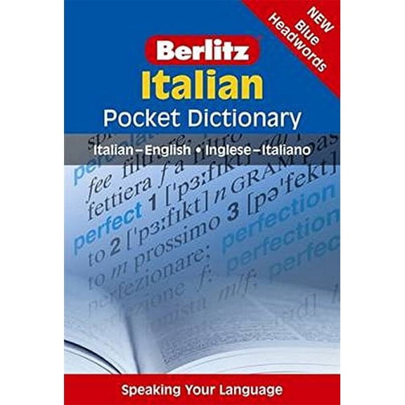Pre-Owned Italian Pocket Dictionary: Italian-English/Inglese-Italiano (Berlitz Pocket Dictionary) (Paperback) 9812468714 9789812468710