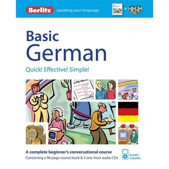 Pre-Owned Berlitz Language: Basic German (Paperback) by APA Publications Limited