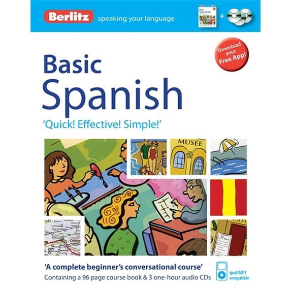 Pre-Owned Berlitz Language: Basic Spanish (Berlitz Basic) Paperback
